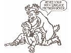  Deer Sausage Fucker Decal
