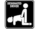  Designated Driver Decal