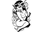  Devil Girl Nude Decal