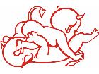  Devil People 6 9 Decal