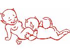  Devil People Eat Out 2 Decal
