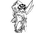  Fairy Rose Decal