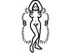  Flasher Girl Decal