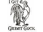  Great Cock Decal