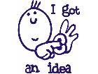  Idea Hand Decal