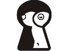  Keyhole Nude View Decal