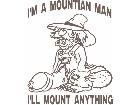  Mountain Man Decal