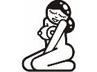  Nude Cutie Decal
