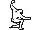  Nude Male Poser Decal