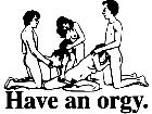  Orgy Group Decal