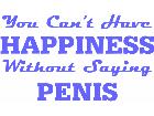  Penis Happy Decal