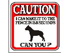  Pitbull Fence S G 1 Decal
