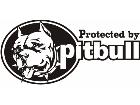  Pitbull Protect Decal