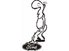  Porno Pisser F O R D Decal