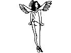  Sexy Angel Tease Decal