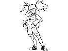  Sexy Flashing Girl Decal