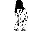  Sexy Lady Addicted Decal