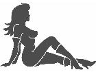  Sexy Lady Set Silhouette 2 Decal