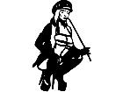  Sexy Whip Girl Decal