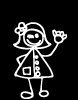 Girls Family Decal 412