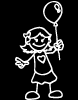 Girls Family Decal 671