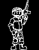stick figure Dad 123