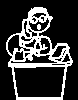 stick figure Dad 160