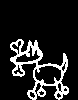stick figure Dog 005