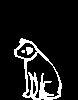 stick figure Dog 034