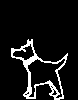 stick figure Dog 053