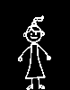 stick figure Girl 012