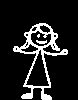 stick figure Girl 013