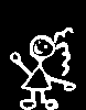 stick figure Girl 022