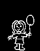 stick figure Girl 075