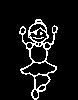 stick figure Girl 082 OFF