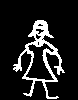stick figure Girl 084