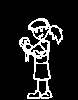 stick figure Girl 132