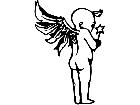  Baby Angel Decal
