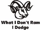 Dodge It Ram It Decal