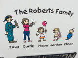Doug's custom vinyl sticker project