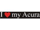  Acura Love C L 1 Decal