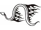  Animal Flames Snake 0 4 0b A F 1 Decal