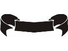  Banner Scroll 4 Decal