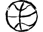  Basketball M B 1 Decal