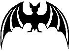  Bat Bacardi Decal
