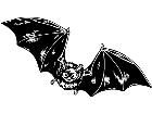  Bat Vampire Decal