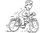  Bicycle Rider 0 6 3 V A 1 Decal