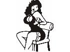  Big Tits Squeeze Decal