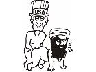  Binladen Gettin Fucked Decal