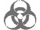  Biohazard Rough Decal